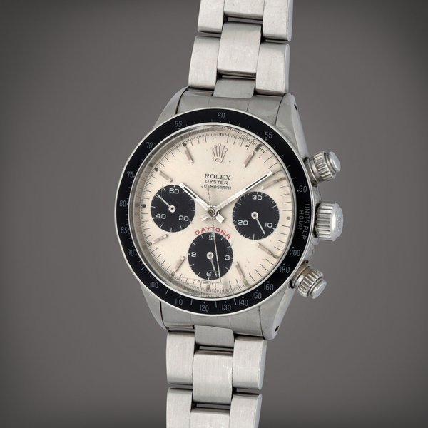 Rolex Daytona 'Big Red', Reference 6263 | A stainless steel chronograph wristwatch with bracelet | Circa 1979 · 6263
