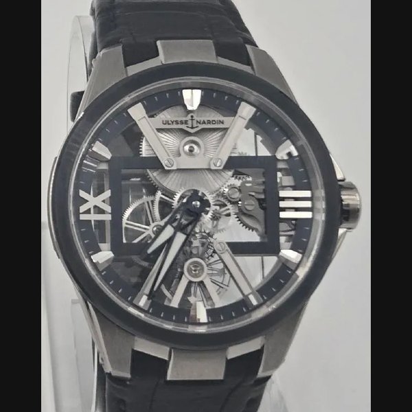 Ulysse Nardin 2022 Ulysse Nardin Blast X 42MM Skeleton Dial Leather Strap (3713-260-3/03) · 3713-260-3/03