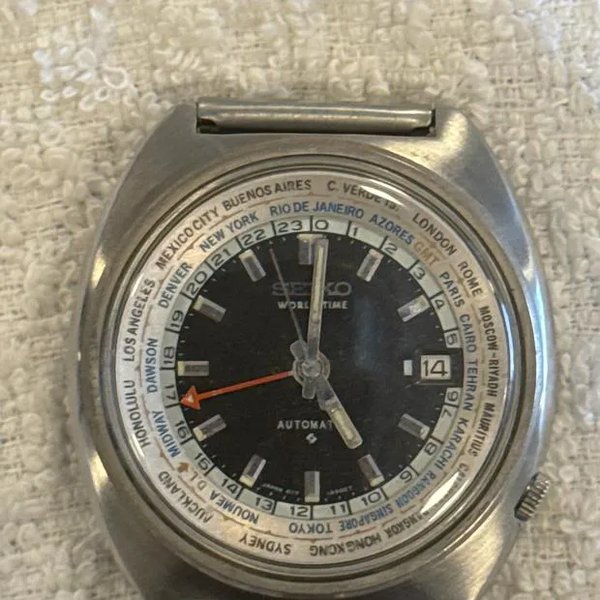 Seiko World Time
GMT Excelente estado de conservação polimento leve . Ref. 6117-6400