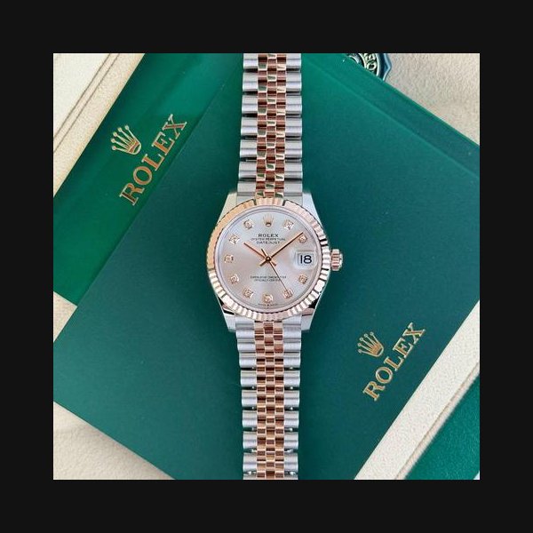 Rolex Datejust31mm UNWORN 2026 Silver Diamond Fluted Oyster 278271