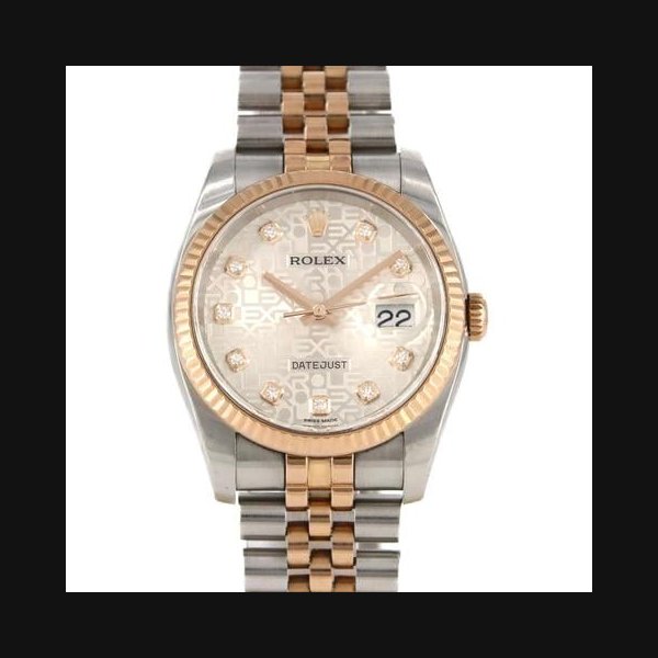 Rolex Datejust[Unserviced - Value Price] Rolex Datejust 116231G SSxPG Mechanical Automatic Random Ser...