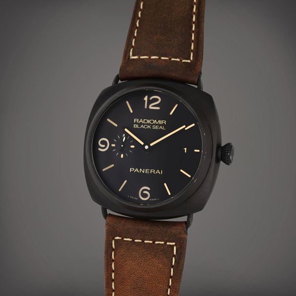 Panerai Reference PAM 00505 Radiomir Composite Black Seal | A limited edition Composite automatic wristwatch with date, Circa 2015