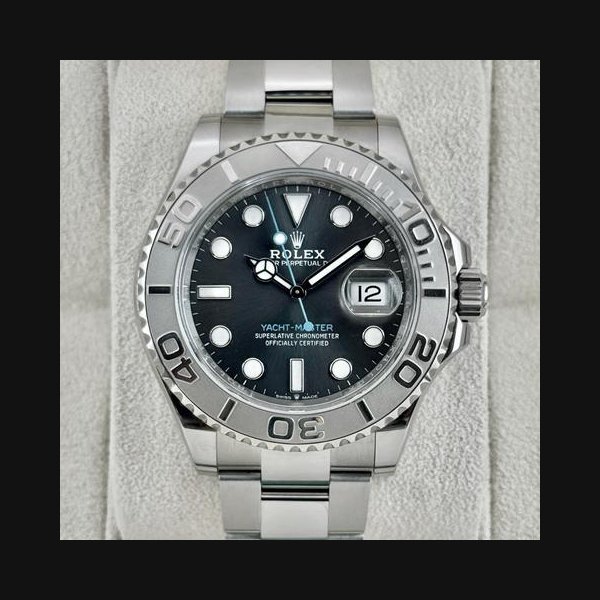 Rolex Rolex Yacht-Master2023 Yacht-Master 40mm 126622 Stainless Steel Rhodium Dial