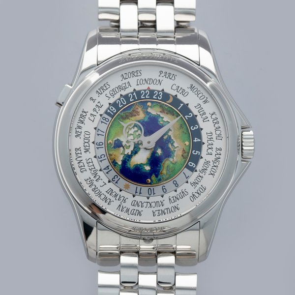 Patek Philippe Patek Philippe World Time 5131/1P-001 Cloisonné Dial Platinum