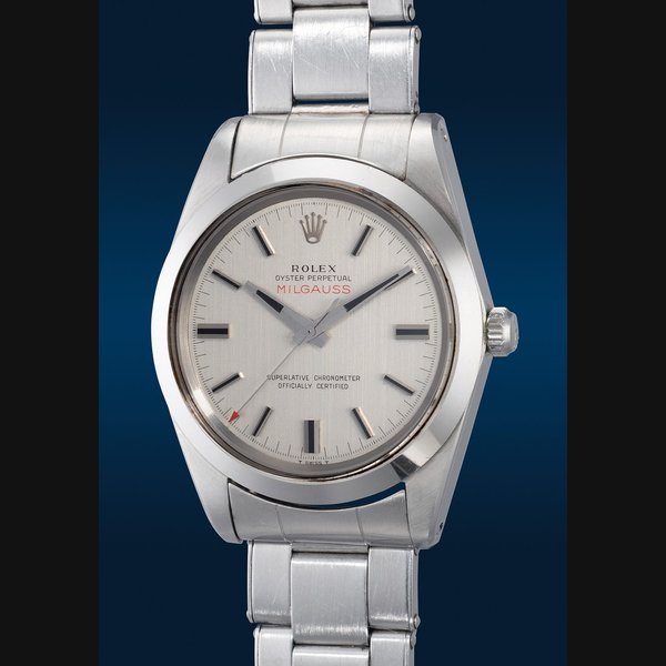 Rolex Rolex Ref. 1019, inside caseback stamped 1019, II.67 Milgauss "CERN"
