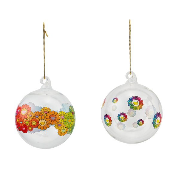 Hublot A set of two Christmas ornaments, Made in collaboration with Takashi Murakami, Circa 2021 | 宇舶 | 一套兩件聖誕裝飾，與村上隆合製，約2021年製