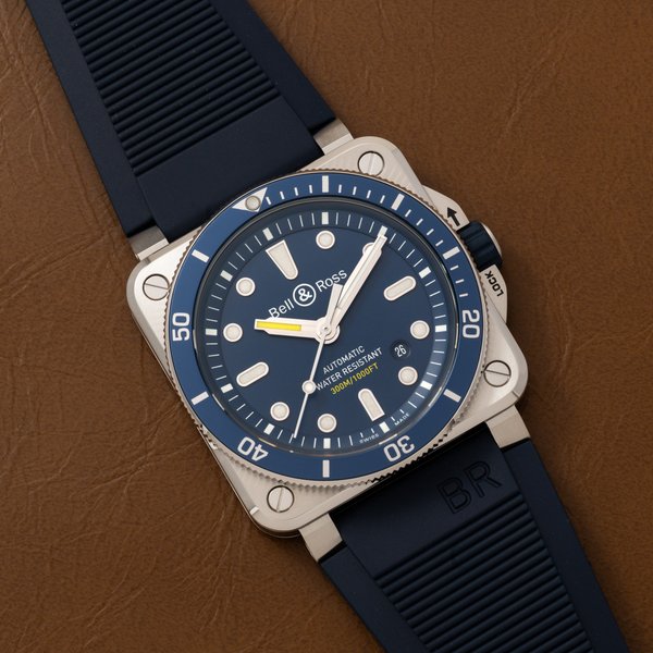 Bell & Ross BR-03 Diver Blue Steel Ref. BR0392-D-