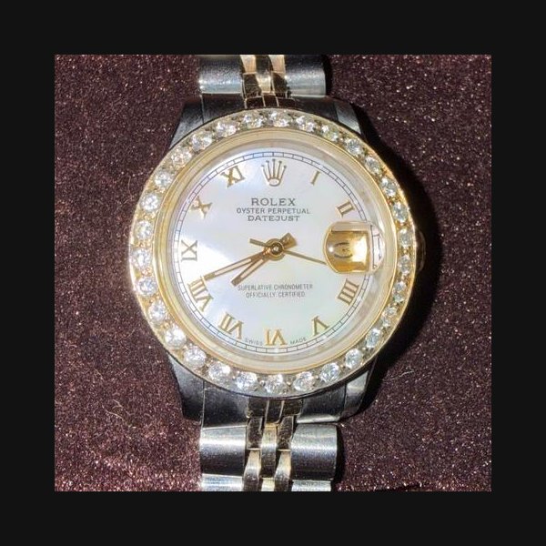 Rolex Rolex Lady-DatejustWith 30 Diamond Bezel