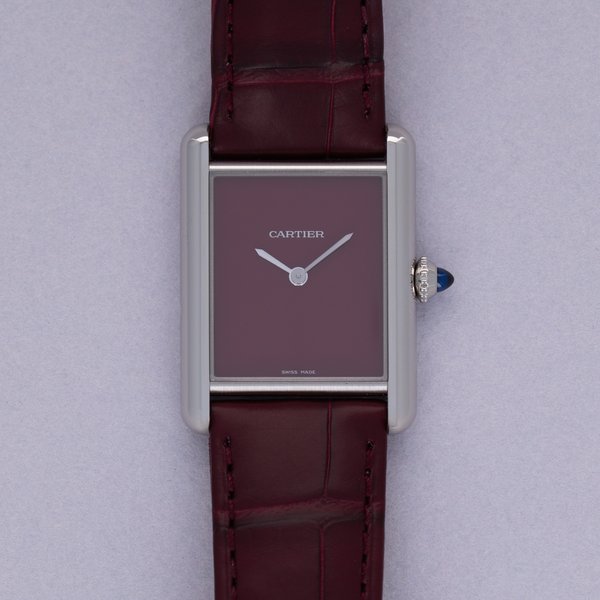 Cartier Cartier Must De Cartier Tank WSTA0054 Red Dial 