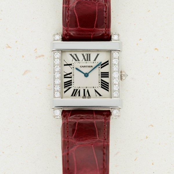Cartier Cartier Tank Chinois Platinum with Diamonds Collection Privée Cartier Paris