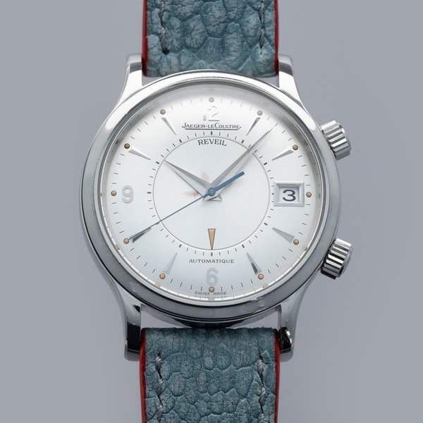 Jaeger LeCoultre Jaeger-LeCoultre Master Memovox Alarm Q1418430 Silver Dial Steel