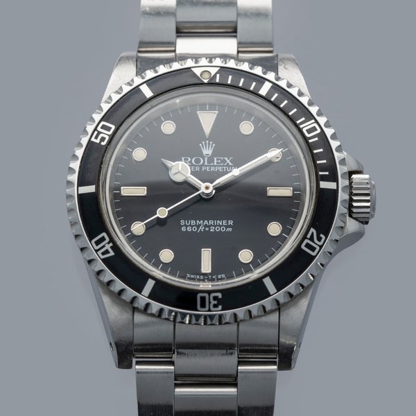 Rolex Rolex Submariner Non-Date 5513 L Serial Last Series