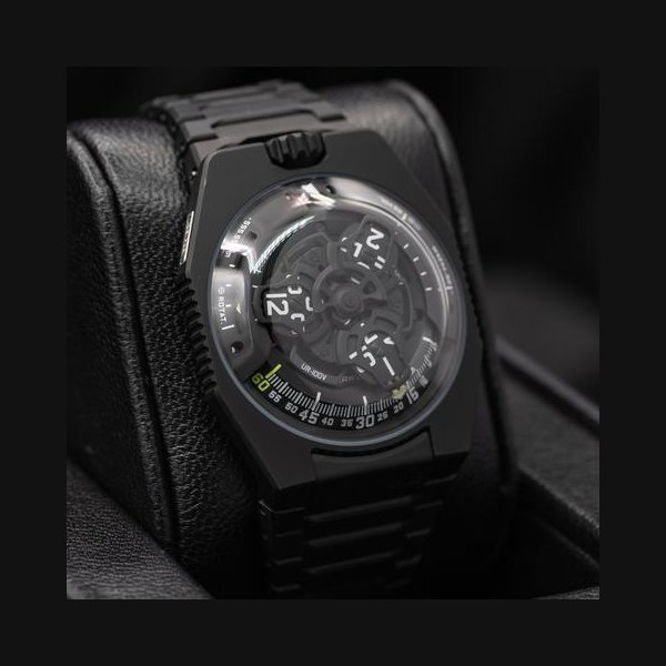 UrwerkUR-100v Satellite Full Black Titanium Jacket 25 pc Limited edition 2023