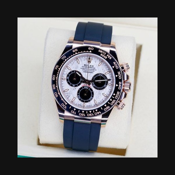 Rolex Rolex DaytonaNEW 2026 Daytona 126515LN “METEORITE” Meteorite Dial Rose Gold Oysterflex Cosmograph 40mm