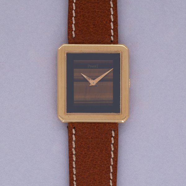 Piaget Piaget Protocole 9154 Tigers Eye Dial 18k YG · 9154
