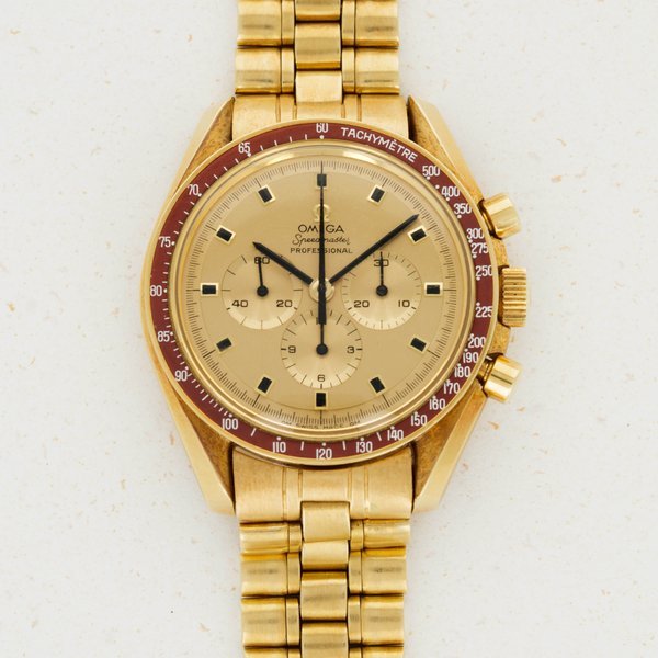 Omega Omega Tribute to Apollo XI Gold Speedmaster BA 145.022 · BA 145.022