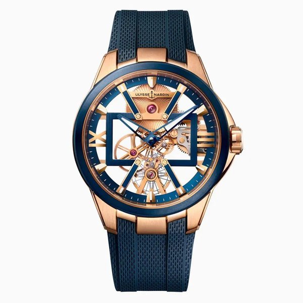 Ulysse Nardin Blast Skeleton X 42mm in Rose Gold
Referenza:
3716-260-3/03