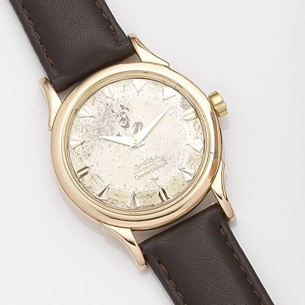 Omega Omega. An 18k rose gold automatic wristwatch Constellation, Ref:2852/2853, Case No.201015, Movement No.16750117, Circa 1958 · 2852/2853