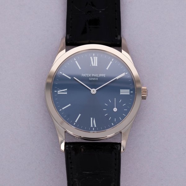 Patek Philippe Patek Philippe Calatrava 5026G-015 Millenium Edition Blue Dial 18k WG