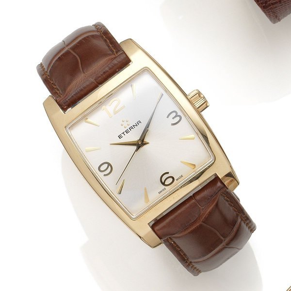 Eterna Eterna. An 18K rose gold manual wind wristwatch Ref:7710.69, No.13/75, Sold September 2008 · 7710.69