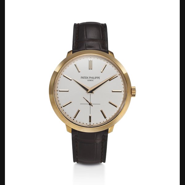 PATEK PHILIPPE, REF. 5123R-001, A FINE 18K ROSE GOLD WRISTWATCH WITH SUBSIDIARY SECONDS