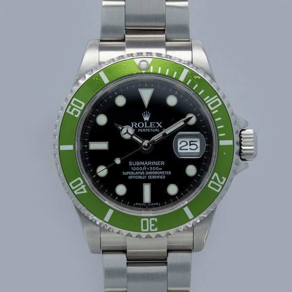 Rolex Rolex Submariner Date 16610LV Green Bezel Kermit