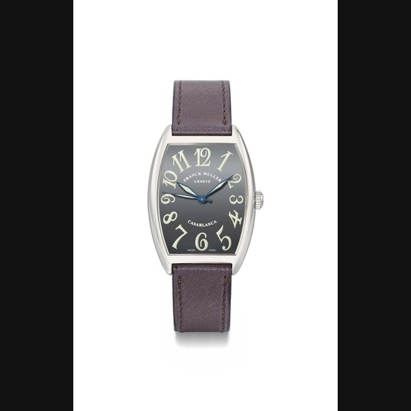 Franck Muller. A stainless steel tonneau-shaped automatic curved wristwatch with sweep centre seconds SIGNED FRANCK MULLER, GENEVE, CASABLANCA, NO. 1310, REF. 2852, CIRCA 2000