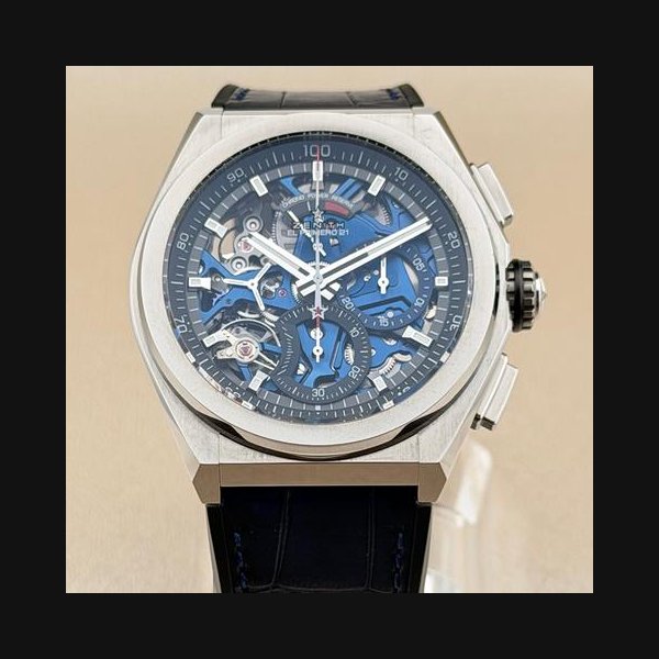 Zenith Defy El Primero21 FRESHLY SERVICED FRESHLY POLISHED COMPLETE SET Ref. 95.9002.9004/78.R584