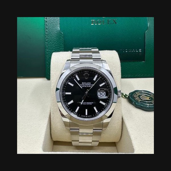 Rolex Rolex Datejust41mm 2026 Black dial NEW/UNWORN Oyster Bracelet
