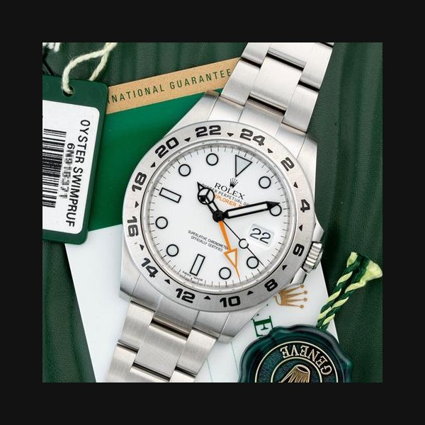 Rolex Rolex Explorer IIRef. 216570 / Box & Papers / 42mm / Mint Condition / Polar