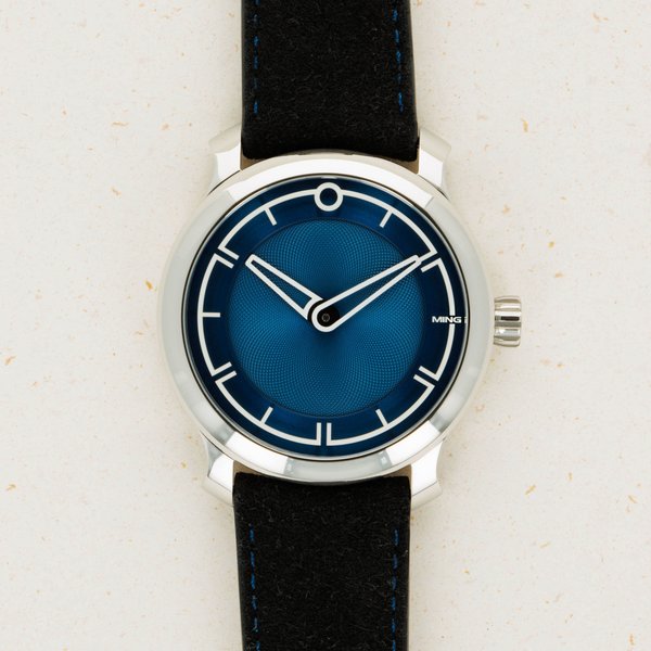 Ming Ming 17.09 Blue Clous-de-Paris Dial · 17.09