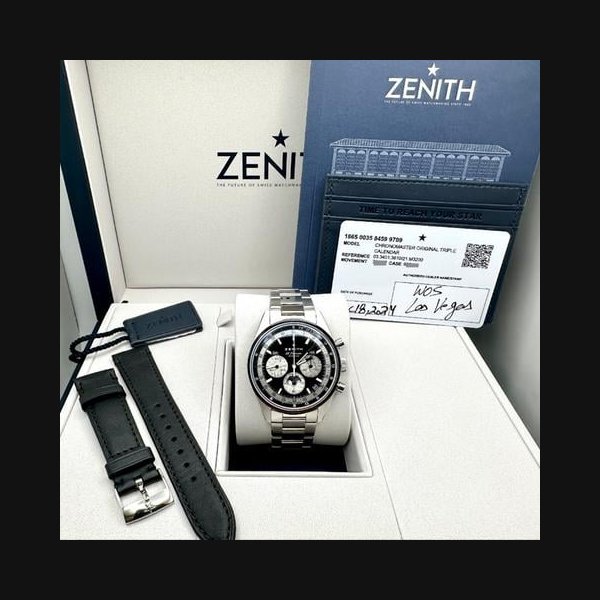 Zenith2024 Zenith Chronomaster Original Triple Calendar Hodinkee 03.3401.3610/21.M3200