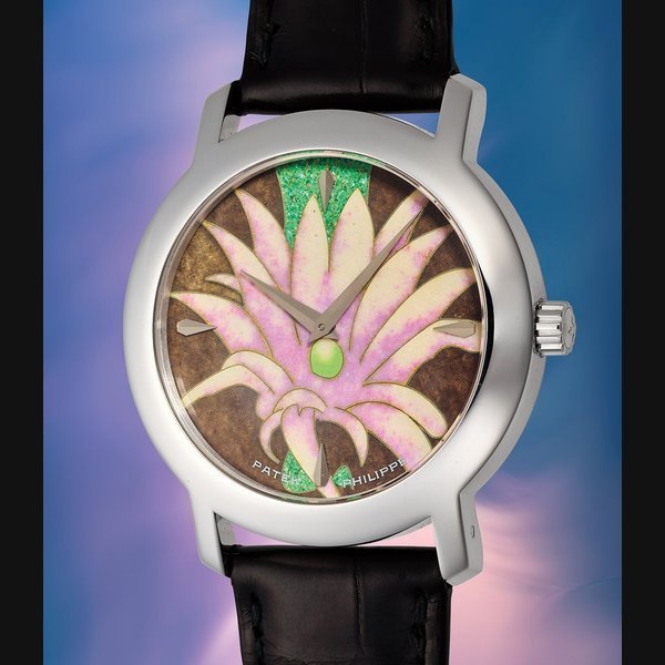 Patek Philippe Patek Philippe Ref. 5075G-010 Calatrava Rare Handcrafts “White Flower”