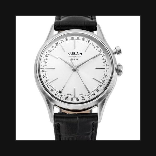 Vulcain CricketPresident 36 mm - Silver LIMITED EDITION 100272A20.BAL301 OFFICIAL DEALER