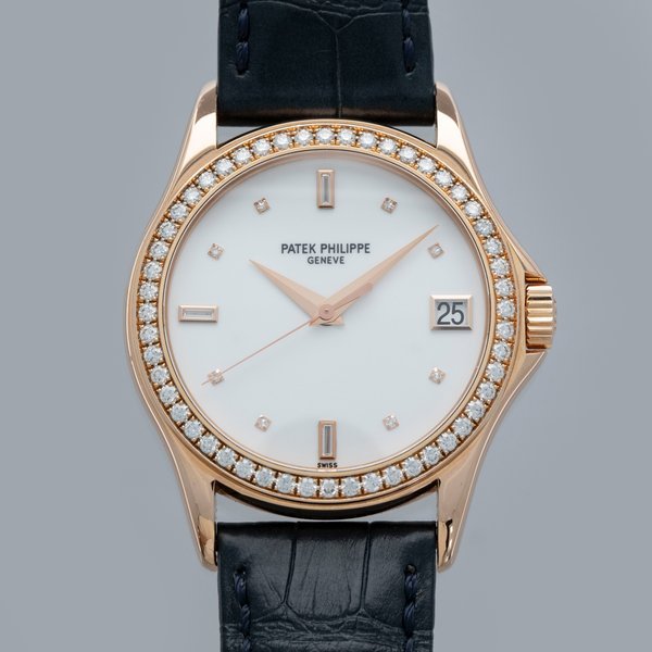 Patek Philippe Patek Philippe Calatrava 5108R Diamond Bezel and Indexes 18k RG