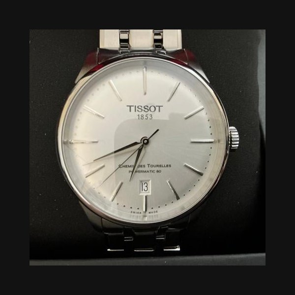 Tissot Chemin de TourellesDes Tourelles Powermatic 80 Unworn mint condition Tissot Chemin des Tourelles Ref. T1398071103100
