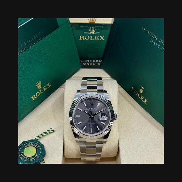 Rolex Rolex DatejustUnworn 2026 Datejust 41mm Stainless Steel Rhodium Oyster 126334-0013
