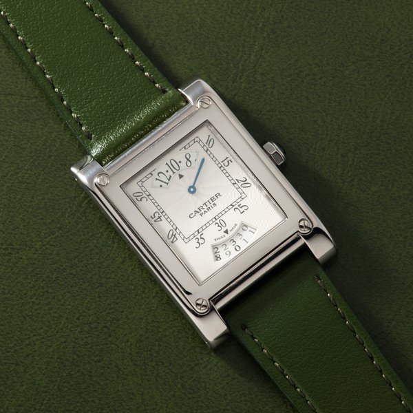 Cartier Cartier CPCP Tank À Vis 'Wandering Hours'
