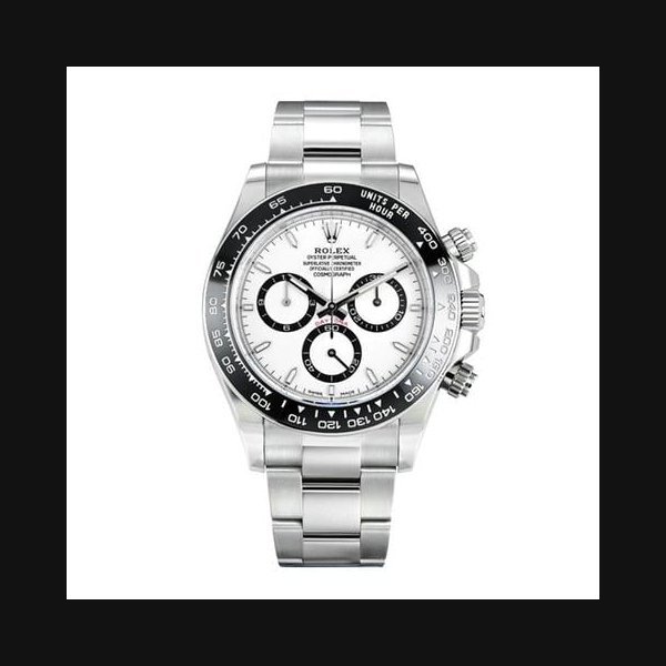 Rolex Rolex Daytona126500LN "Panda" Stainless Steel White Index Dial Oyster Bracelet 40 mm (2026)