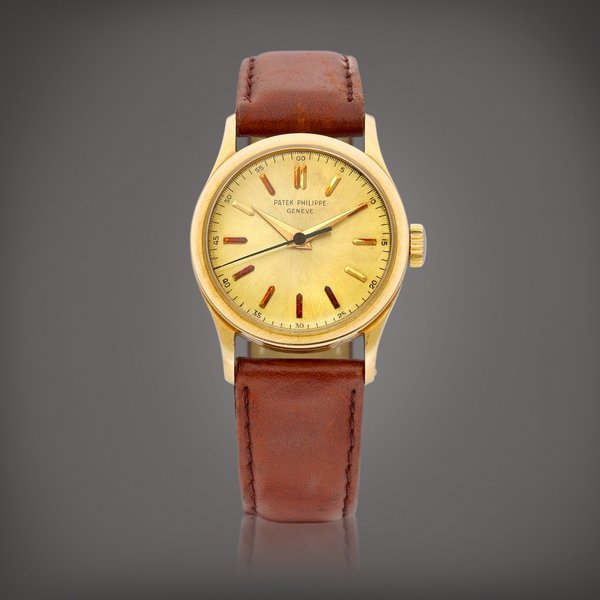 Patek Philippe Reference 2457 | A pink gold wristwatch, Circa 1950 | 百達翡麗  型號2457 | 粉紅金腕錶，約1950年製 · 2457