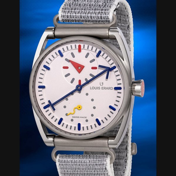 Louis Erard X Louis Erard X Alain Silberstein Ref. 85358TT01.BTT83 Le Régulateur Blanc · 85358TT01.BTT83