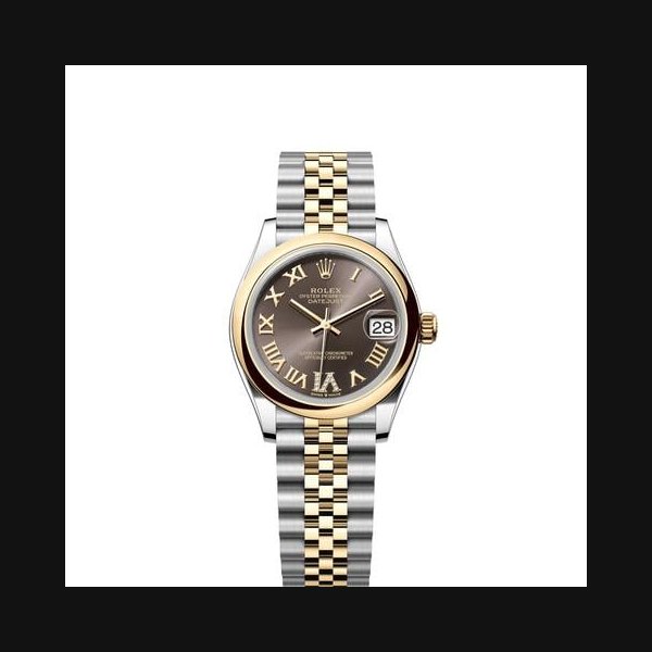 Rolex Datejust31 NEW 2026 Rhodium Roman Diamond Two Tone Yellow Gold Smooth Jubilee Bracelet Ref. 278243