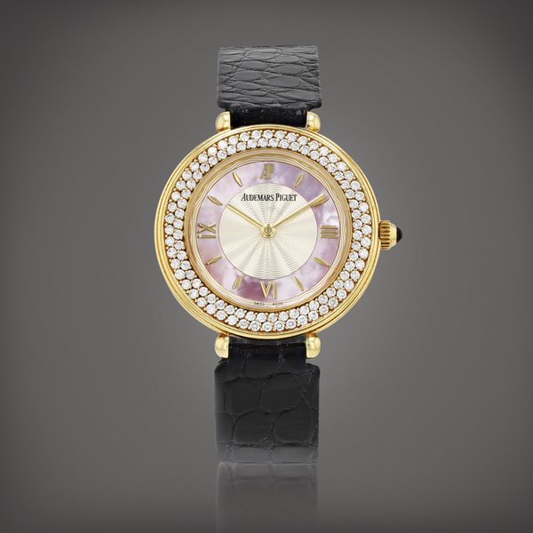 Audemars Piguet RoyStonea Montre bracelet en or jaune et sertie de diamants | Yellow gold and diamond-set wristwatch Vers 2000 | Circa 2000, Price & Market Data