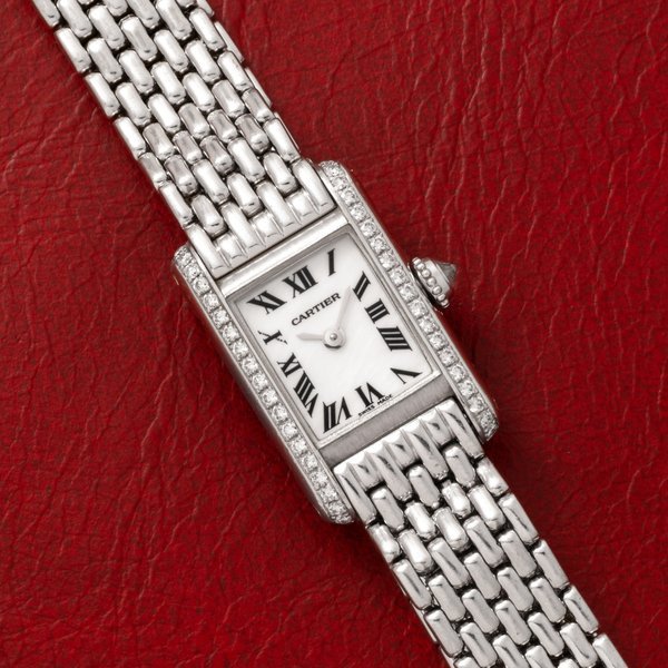 Cartier Cartier Tank Mini Diamonds 'MOP'