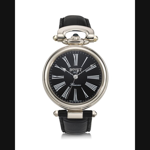 BOVET, AMADEO FLEURIER, AN 18K WHITE GOLD WRISTWATCH WITH BLACK DIAL