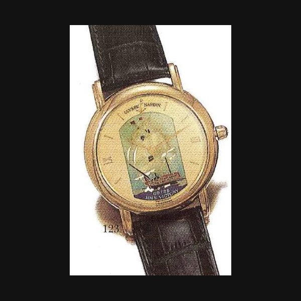 Ulysse Nardin Ulysse Nardin, Locle, Suisse, Chronometer San Marco HMS Victory, No. 09/25, No. 10292, case No. 6968, made in 1996. Very fine, self-winding, water-resistant down to 30 meters, 18K yellow gold gentleman's chronometer wristwatch, with fitted box and certificate. | Contemporary, Limited Edition and Modern Collector's Watches and Important Collector's Pocket Watches, Wristwatches and Clocks | New York, Park Lane Hotel, 15th December 1998