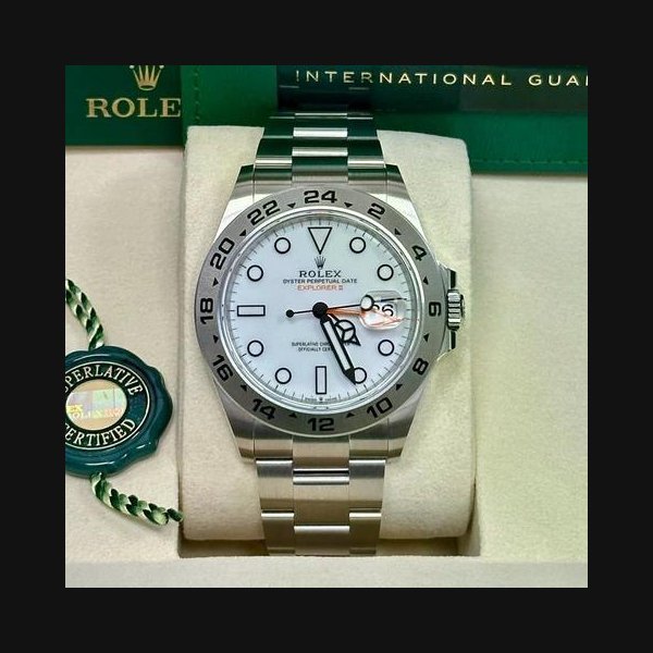 Rolex Rolex Explorer IIUnworn 2026 "Polar" 42mm White Dial