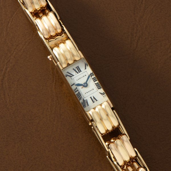 Cartier Cartier France 'Backwind' Dress Watch