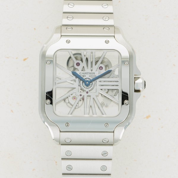 Cartier Cartier Santos de Cartier Skeleton WHSA0015