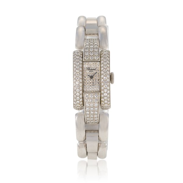 Chopard La Strada, Ref. 433 1  White gold and diamond-set bracelet watch   Circa 2000 · 433